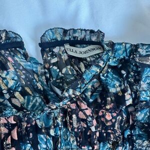 Only been worn once Ulla Johnson flowy top